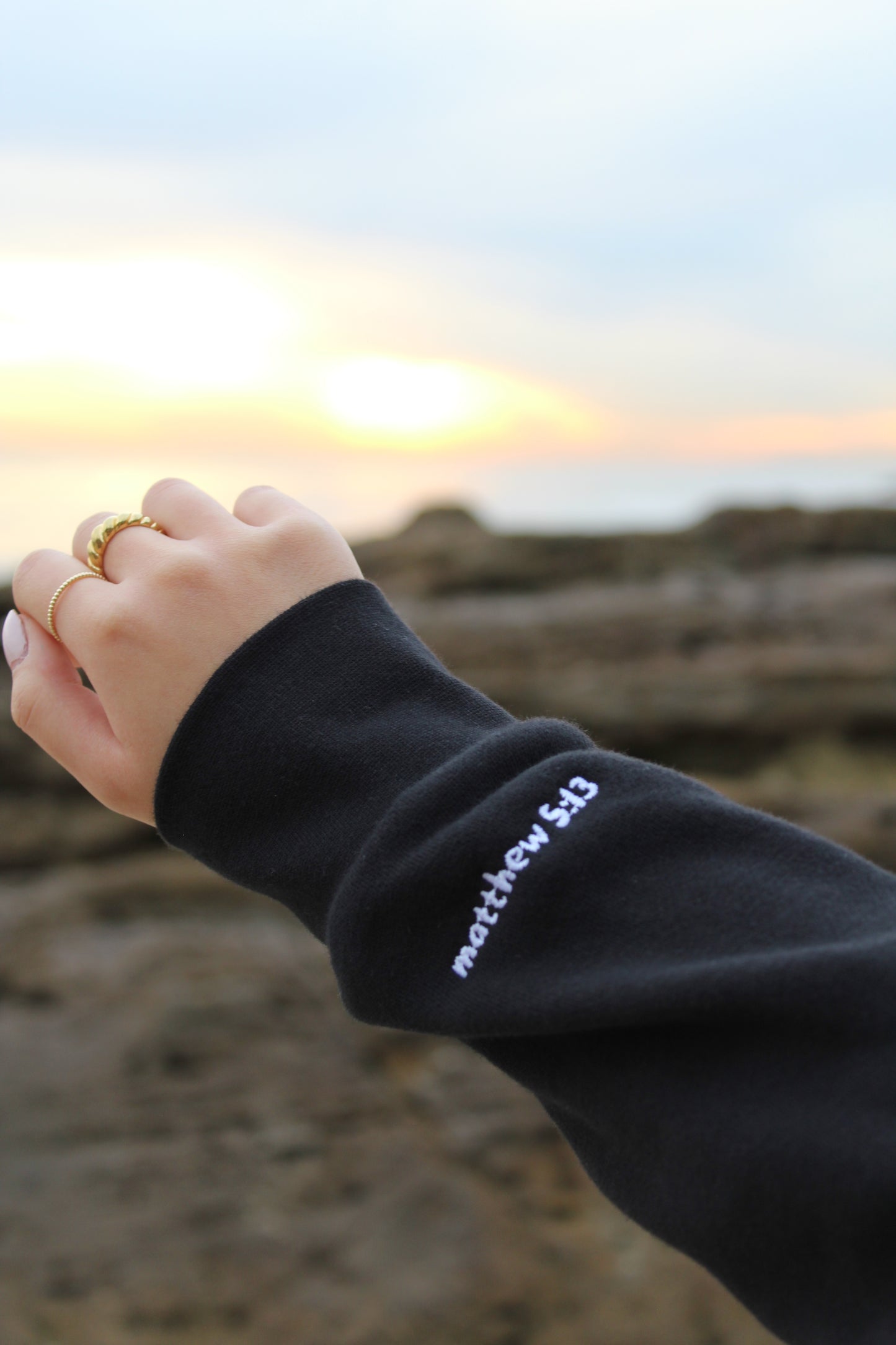 Embroidered Surfer Unisex Hoodie